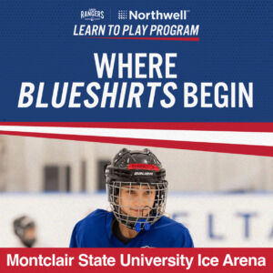 NY Rangers Learn to Play at Montclair State Arena